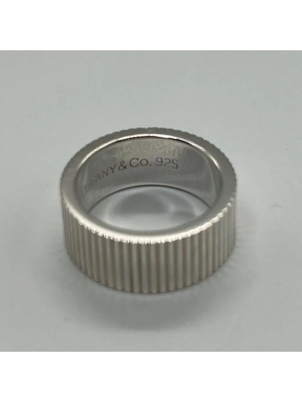 Tiffany & Co Coin Edge Ring 11 SV 925